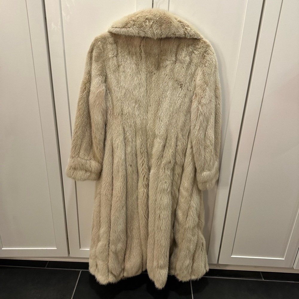 VINTAGE MINK FUR JACKET. BLONDE MINK. PHIL M STUPP VINTAGE COAT - Picture 7 of 9
